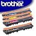 Produktbild Original Brother Toner Set (TN-242BK TN-242C TN-242M TN-242Y) für Brother DCP-9017CDW DCP-9022CDW HL-3152CDW HL-3172CDW HL-3142CW MFC-9142CDN MFC-9332CDW MFC-9342CDW