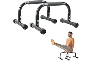 AmazeFan Parallettes, Handstand Barrenm, Großer Push Up Bar & & Dip Barren, Rutschfeste Liegestützgriffe, Calisthenics Equipment für Indoor & Outdoor, Geeignet für Heim-Fitness & Liegestütze