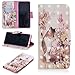 Produktbild Samsung Galaxy S9 Hülle, YYX Galaxy S9 Schutzhülle Premium PU Leder Flip Folio Bookstyle Handyhülle Cartoon Buntes Druckmuster Schutzhülle Weich TPU Silikon Back Cover Tasche - Katze