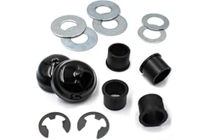 QOXEZY Boccola della ruota anteriore, ricostruzione della boccola del mandrino dello sterzo per per i trattori di serie dell'asse della colata di YTH, trattori di serie dell'asse