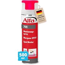 Alfa Markierungsspray Neon-gelb 500 Ml – Profi-Spray Für Präzise Markierungen Auf Allen Untergründen