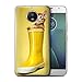 Produktbild Stuff4® Hülle/Case für Motorola Moto E4 2017 / Gummistiefel Muster/Süße Kätzchen Kollektion