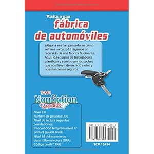 Visita a una fábrica de automóviles (A Visit to a Car Factory) (Spanish Version) (Time for Kids Nonfiction Readers: Level 2.0)
