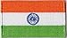 Produktbild Flaggen Aufnäher Patch Indien Fahne Flagge - 6 x 3,5 cm