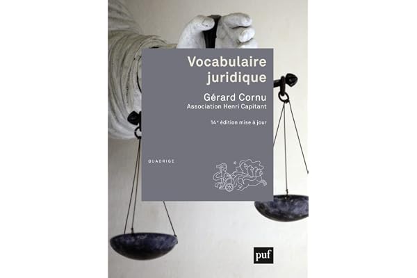 Vocabulaire juridique: Association Henri Capitant