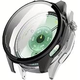 Huawei Watch GT6 Pro 46mm İle Uyumlu Tam Kapatan Silikon Kılıf Kasa (siyah)