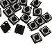 Magideal 12x12x7.3mm Tactile Push Button Momentary SMD PCB Switch Pack of 20 - Black RS.170.00