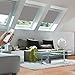 Produktbild Original VELUX Premium Solar Verdunkelungs-Rollo DSL PK10 0705 Uni Grau passgenau für GGL GPL GHL GGU GPU GHU PK10 mit Aluminium Führungsschienen