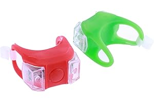 CLISPEED 2PCS Marine LED Boating Lights Luci di Navigazione Kayak Luci di Sicurezza Prua o Poppa per Barche Emergenza Emergenza (Rosso + Verde)