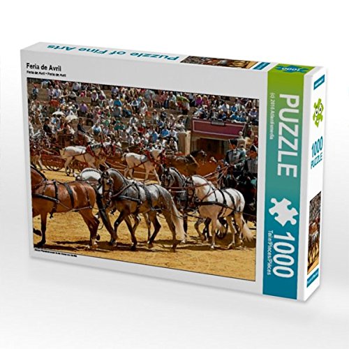 Preisvergleich Produktbild Feria de Avril 1000 Teile Puzzle quer (CALVENDO Orte)