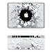 Produktbild decalshut Holz Muster Aufkleber Abnehmbare Schützende Haut Aufkleber für Apple Macbook Aufkleber, wall 3, MacBook Air 13.3" inch (A1369/A1466)