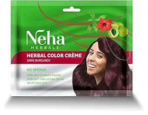 NEHA COLOR CREAME BURGUNDY 15ML (Pack of 10)