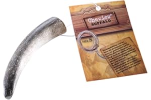 Chewies Corno di bufalo per cani – corno pieno di bufalo d'acqua – Giocattolo da masticare naturale – Cura dei denti e divertimento in 1 – Taglia S: per cani fino a 10 kg di peso corporeo