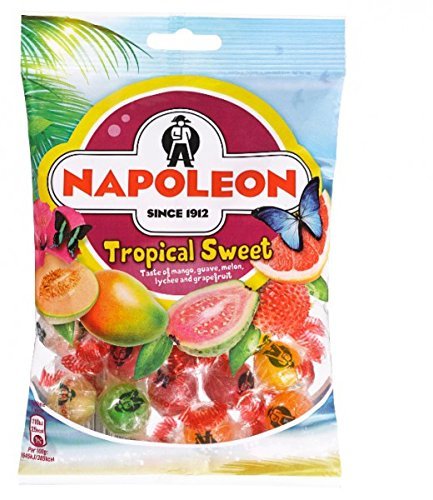 Preisvergleich Produktbild Napoleon Bonbons Tropical Sweet mit Brausefüllung 250 g
