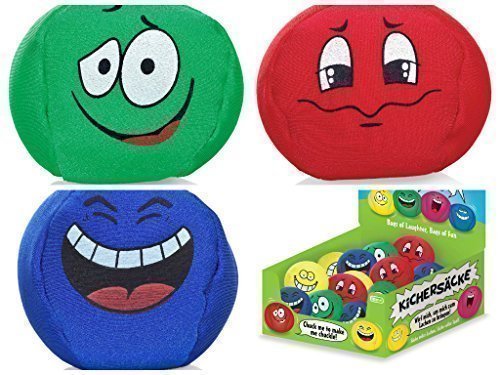 Giggle Bags Fun Laughing Bean Bag Assorted Christmas Stocking Fillers by Lizzy®