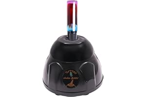 ALNEMY Vortex Mixer,Paint Shaker für Nagelstudios,Leistungsstarker Shaker mit 5200 U/min, Mehrzweck Mini Vortex Mischer, Elektrischer Pigmenttintenmischer (Schwarz)