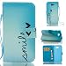 Produktbild Für Samsung Galaxy J5 Prime Hülle [mit gratis Displayschutzfolie], qimmortal (TM) Premium PU Leder Wallet Case Stand Book Type Style Cover mit [Lanyard Band] und [Kreditkarten Kartenhalter Slots] Flip Folio Magnetverschluss abnehmbarer Button Schutzhülle für Samsung Galaxy J5 Prime