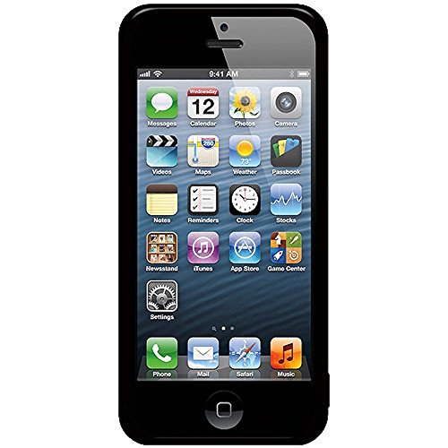 iPhone 5 / 5S / SE Case - The Keep Talking Shop iPhone SE Case iPhone 5S Case Cover TPU Gel Silicone Slim Back Design Shockproof – (Matte Black) reviews iPhone 5 / 5S / SE Case - The Keep Talking Shop iPhone SE Case iPhone 5S Case Cover TPU Gel Silicone Slim Back Design Shockproof – (Matte Black)
