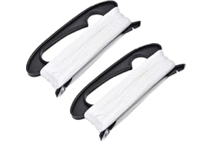 JTKREW 2pcs Planche À Enrouler en Fil De Kite Ligne Cerf-Volant avec Poignée, Bobine Enrouleur et 100m Ligne