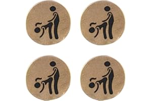 SEAAZQURTLES Divertido marcador de pelota de golf, marcadores de pelota de golf con palabras divertidas, marcador de pelota de golf DONT F**KN MISS, clip de marcador de pelota de golf, regalos únicos para hombres