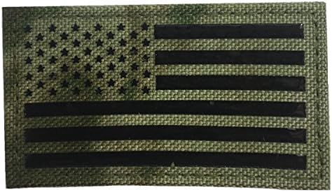 SUBDUED STANDARD DELTA US FLAG IR-CLOTH PATCH