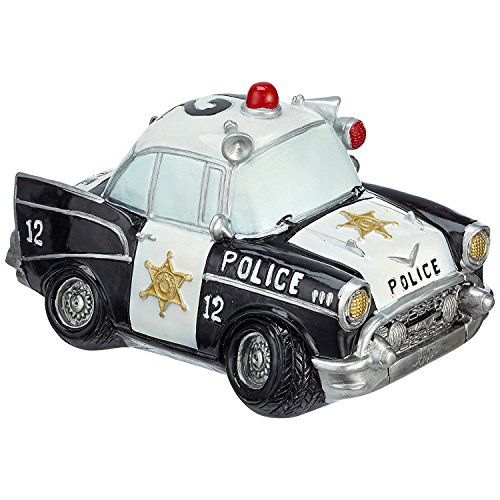 Spardose,Sparschwein Polizei Wagen mit Schraubverschluss