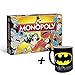 Produktbild DC Comics. Monopoly Originals (deutsch) + Zaubertasse Kaffeetasse (mit Batman Logo Zaubertasse)