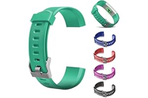 FIORKY ID115Plus HR Replacement Bands, Colorful Replacement Watchband for ID115Plus HR Fitness Tracker Smart Watch
