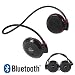 Produktbild jublun Bluetooth Headset, Sport Wireless Kopfhörer Bluetooth 4.0 Stereo-Headset mit Mikrofon, unterstützt TF-Karte (bis zu 32 G), FM Funktion unterstützen Kabellose Kopfhörer von