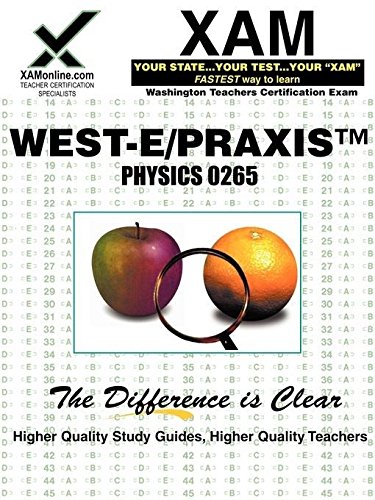 Preisvergleich Produktbild West-e / Praxis II Physics Sample Test 0265