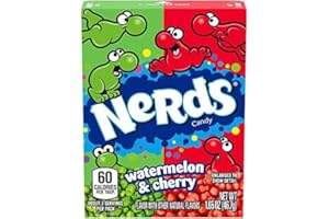 HEART FOR CARDS Wonka Nerds - American Bonbon - Box mit 46.7g + Heartforcards® Versandschutz (Watermelon/Cherry)