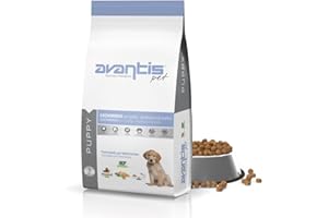 AVANTIS PET NUTRICIÓN INTELIGENTE Avantis Pet Puppy - Pienso para Perros Cachorros de Cualquier Raza - 3 kg - Comida Apta para Madres Embarazadas y Lactantes - Altamente Digestiva con Pollo, Verdura y Cereales