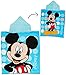 Produktbild Unbekannt Badeponcho Mickey Mouse - blau - 50 cm * 115 cm - 4 bis 8 Jahre Poncho - mit Kapuze - Handtuch Strandtuch Baumwolle - Maus Micky blau Disney Jungen / Mädchen ..