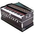 JAPS BIZ® Deluxe Quality Best Harmonium 9 Stopper, Chudidaar Bellow, 42 key, Two reed, Bass Male, Kapler, Harmonium with Cover.