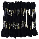 bordado negro punto de cruz ✅ Material: algodón trenzado | SKU - AMTB74A