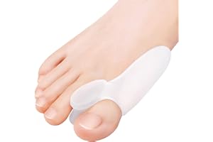 Tåspridare silikon 4 x universell storlek förbättrad mjuk gel silikon Hallux Valgus korrigering BPA-fri