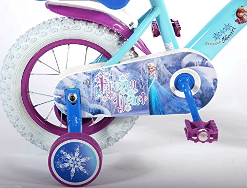 12 Zoll Kinderfahrrad Eiskönigin Fahrrad Dreirad Disney Frozen Anna & Elsa 51261-CH - 3