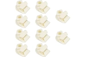 MOLZINY 10 Stück Bremsschlauch Clip Bremsschlauch Bremsleitungshalter Bremsleitung Befestigungen Bremsleitung Halter Kompatibel mit MK4 Golf Bora X6 TDI GTI V5 V6 R32 Befestigung des Bremsschlauchs