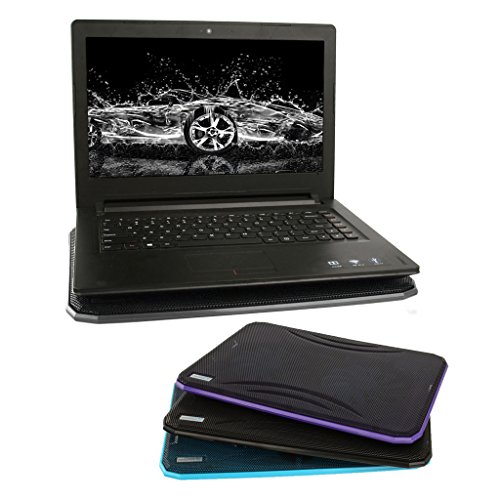 Luefter Kuehler Cooling Pad Stand Kuehler USB-Kabel Fuer Laptop-PC Notebook Schwarz - 2