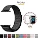 Produktbild Chok Idee Armband Strap für Apple Watch, [mit Klar TPU Fall], NEU Nylon Sport Schlaufe mit Haken und Klettverschluss Verstellbarer Verschluss Handgelenk Gurt Ersatz-Band für iWatch Apple Watch Series 1 Series 2 Series 3,38 mm/42 mm, 9 Farben