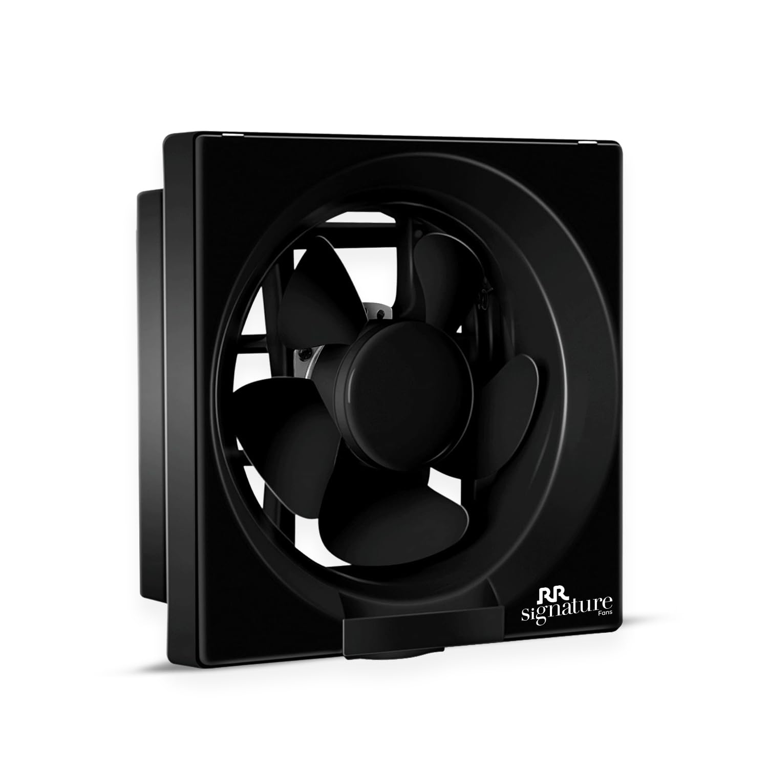 RR Signature Vento Deluxe 250 MM Exhaust Fan For Kitchen, Bathroom with Strong Air Suction, Rust Proof Body and Dust Protection Shutters (Black), 3 Year Warranty