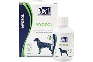 TRM Pet Myozol 200ml. Promotes Physical Wellbeing And Overall Appearance In Dogs