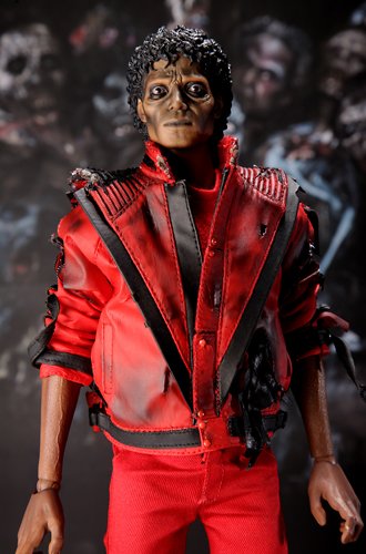 Michael Jackson Sideshow Collectibles Hot Toys 12 Inch Action Figure Thriller