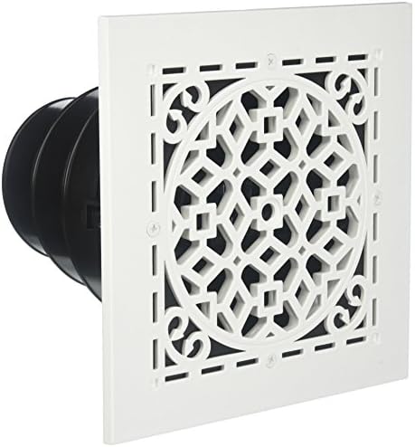 Rectorseal 81919 Airtec Retro Diffuser, 6" x 6", White