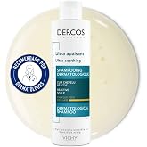 Vichy, Dercos Ultracalming Normal Dry Hair, Anti-Itch Shampoo, 200 ml | Ultra-soothing cleanser that instantly soothes sensit