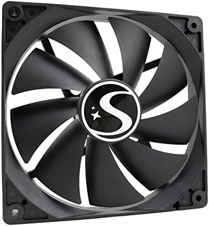 PC Fan 140 mm suranus su-14025s 3 + 4 pin 1400 RPM Sleeve Bearing 14 cm 140 mm