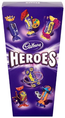 Preisvergleich Produktbild Cadbury Heroes Chocolate Carton 350g
