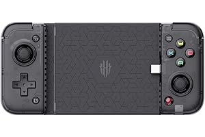 REDMAGIC Manette mobile pour smartphone ou appareil Android, manette Android Type-C avec boutons arrière, boutons ABXY, joystick, étirement 110-179 mm