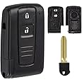 Remote Car Key Shell For Toyota Prius 2004-2009 Corolla Verso Camry 2 Button Replacement Smart Car Key Case Cover Fob