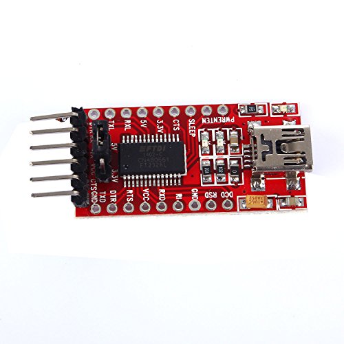 tinxi® FT232RL FTDI USB auf TTL Serien Converter Adapter Modul 5V 3.3V für Arduino - 5